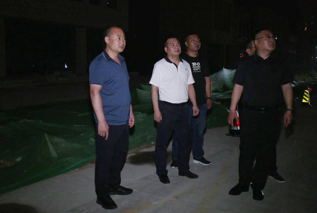 6月29日晚,副县长李晓亮先后到我县部分施工工地,烧烤餐饮门店和主干