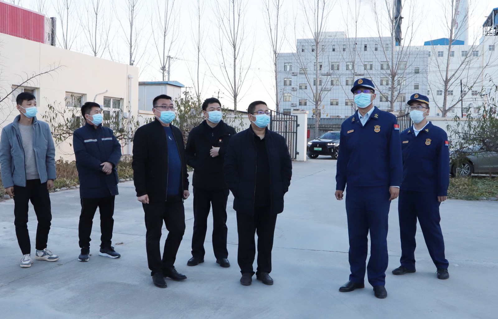 韩博到涞水县消防救援大队督导调研