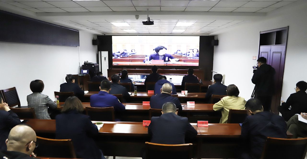 涞水县组织收听收看保定市森林草原防灭火工作调度会