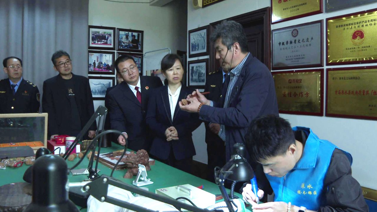 涞水县开展示范区大家谈知识产权宣传周主题宣传活动