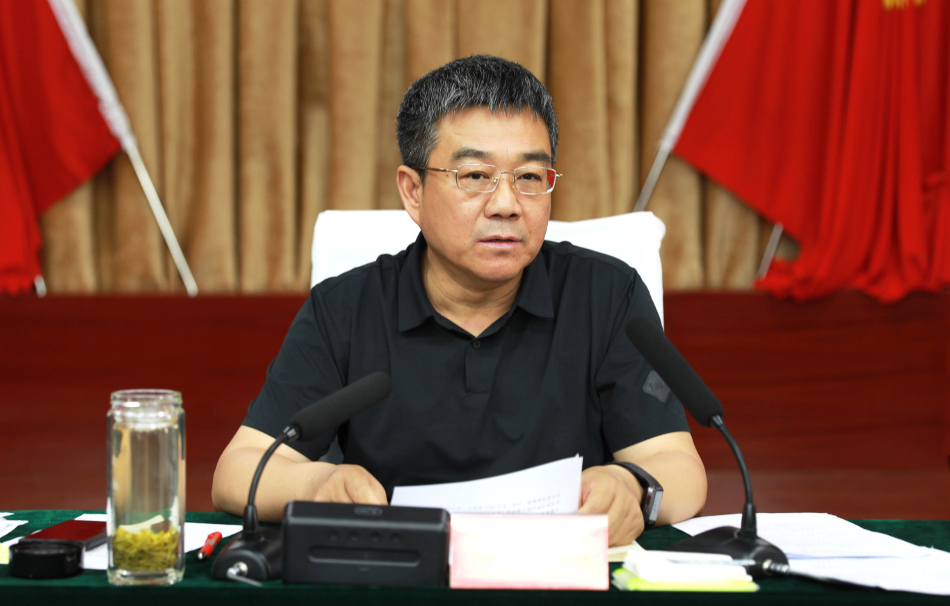 涞水县召开灾后重建项目调度会